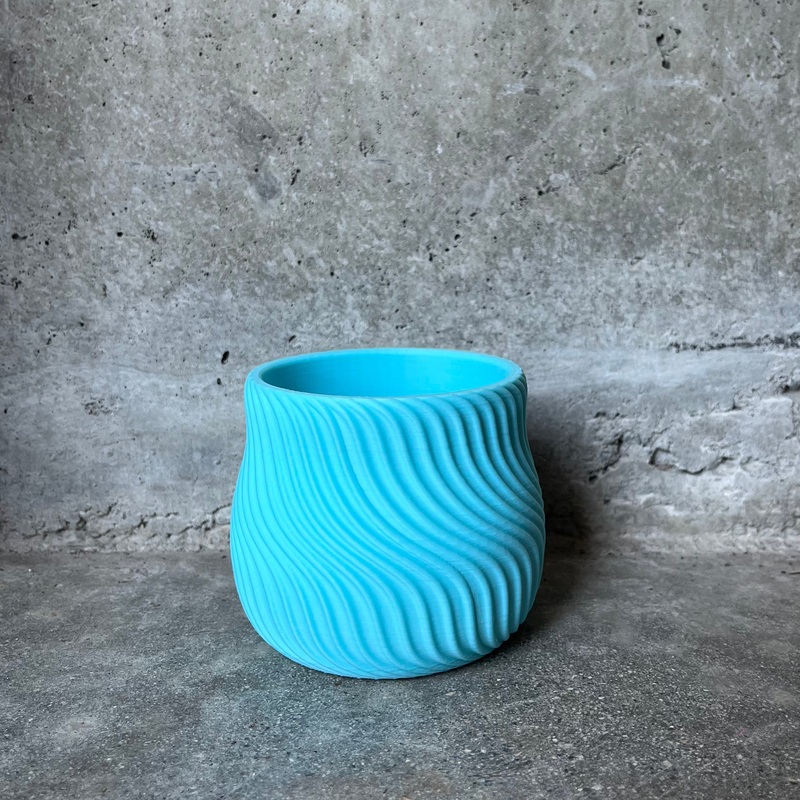 Turquoise Langara Planter|2 inch|4 inch|6 inch