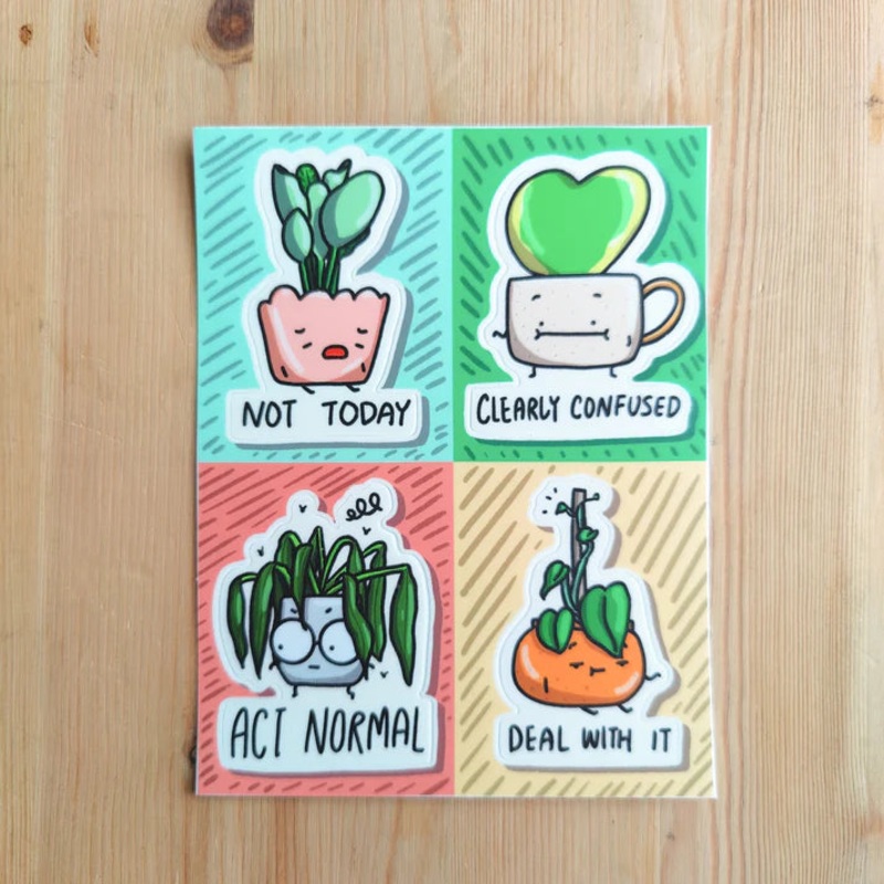 Attitude Sticker Sheet