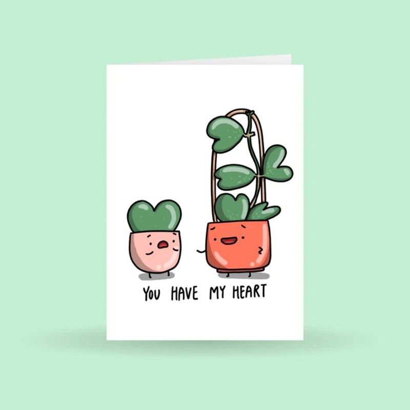 You Have My Heart Greeting | Greeting Card