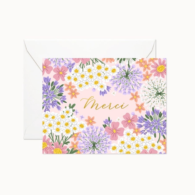 Merci | Greeting Card