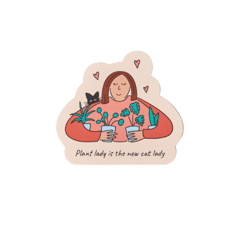 ‘Plant Lady’ Sticker
