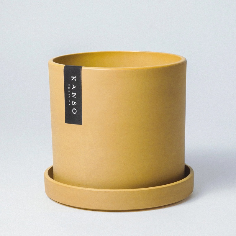 Mustard Seed Signature Stone Planter