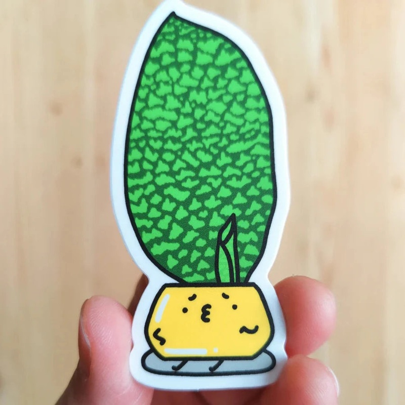 Whale Fin Vinyl Sticker