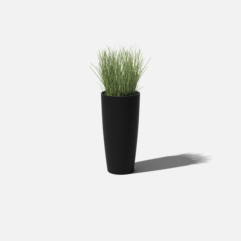 Black Selena Planter|14 inch