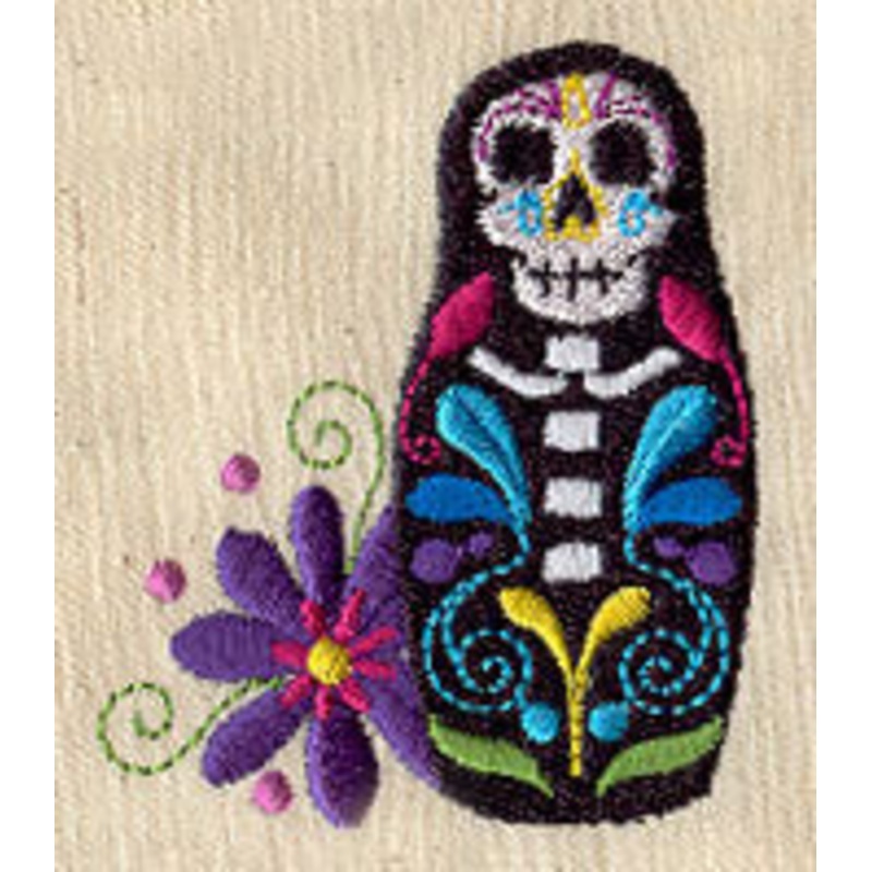 Matryoshki Muertos 1|2.48″ x 2.13″ / 63mm x 54mm