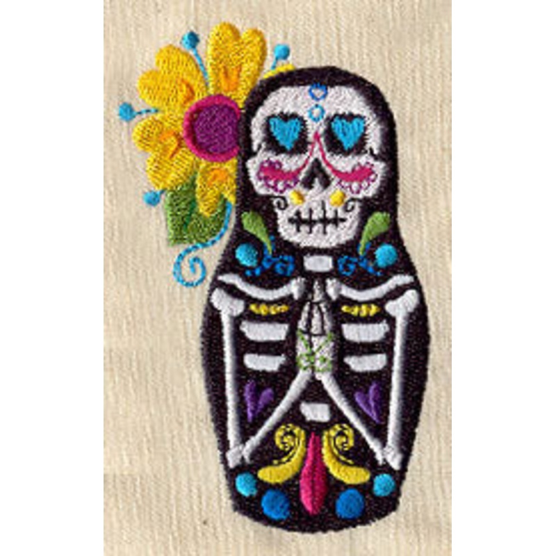 Matryoshki Muertos 2|3.5″ x 2.2″ / 89mm x 56mm