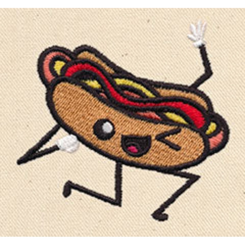 BBQute Hot Dog|2.76″ x 2.87″ / 70mm x 73mm