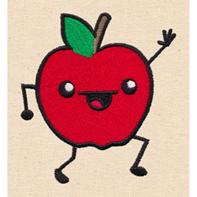 Cutie Fruit – Apple|3.86″ x 3.39″ / 98mm x 86mm
