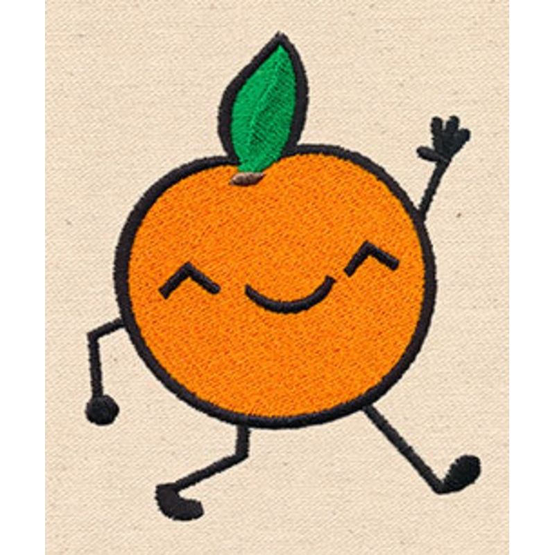 Cutie Fruit – Orange|3.82″ x 3.11″ / 97mm x 79mm