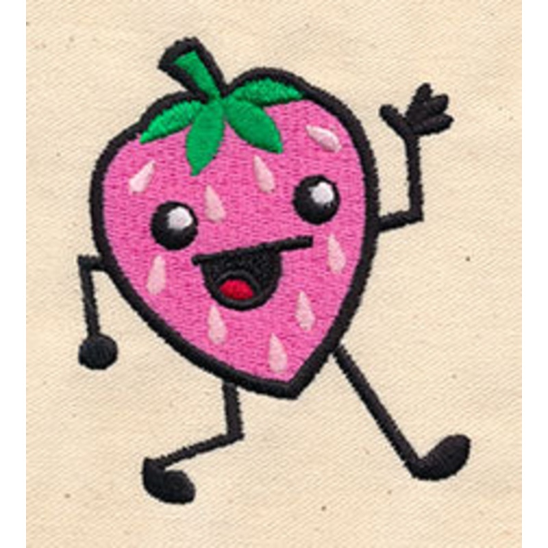 Cutie Fruit – Strawberry|2.99″ x 2.64″ / 76mm x 67mm