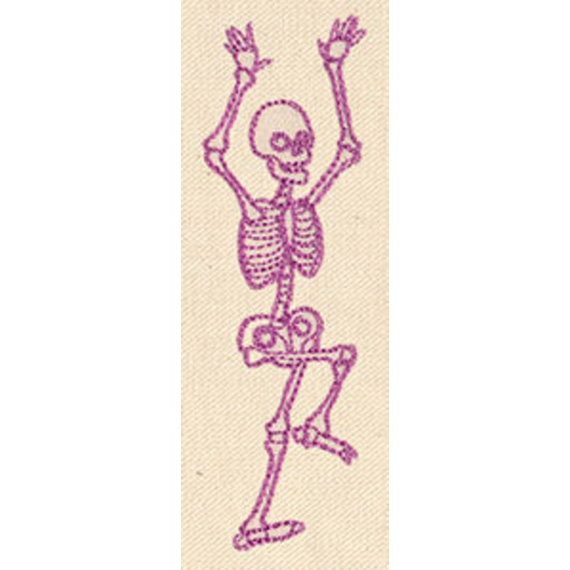 Danse Macabre Skeleton 2|3.86″ x 1.26″ / 98mm x 32mm