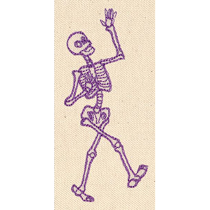 Danse Macabre Skeleton 3|3.86″ x 1.65″ / 98mm x 42mm