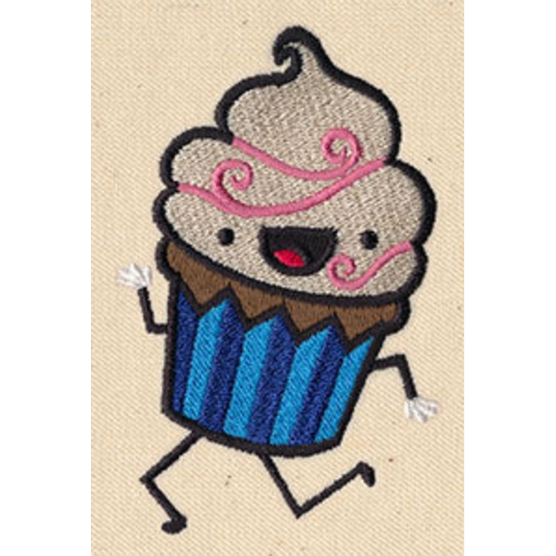 Life Is Sweet Cupcake|3.82″ x 2.4″ / 97mm x 61mm