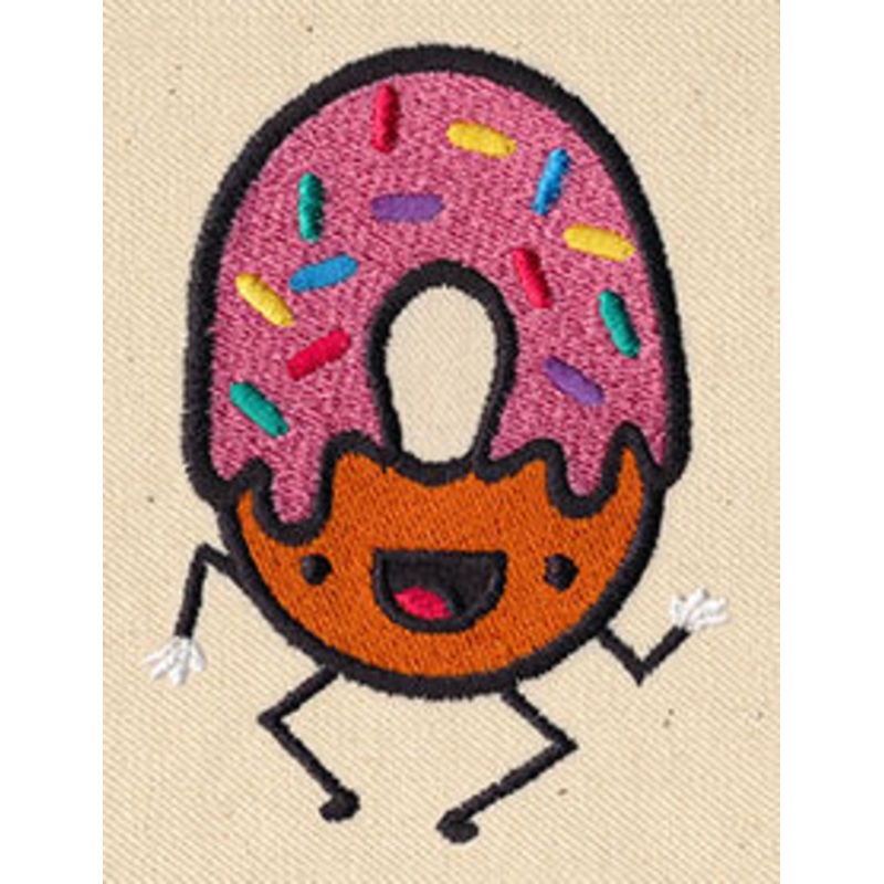 Life Is Sweet Donut|3.5″ x 2.56″ / 89mm x 65mm