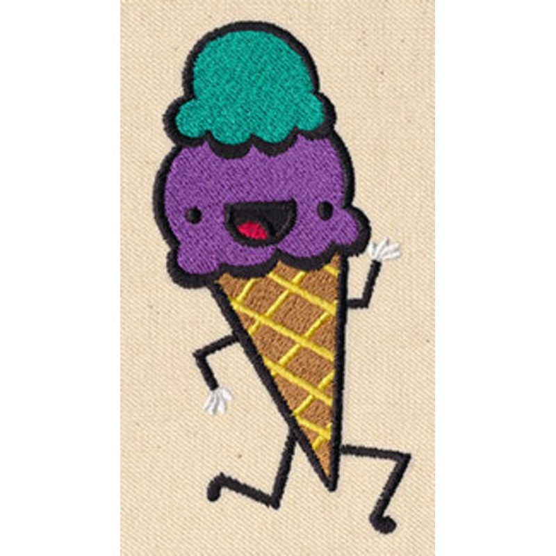 Life Is Sweet Ice Cream|4.17″ x 2.13″ / 106mm x 54mm