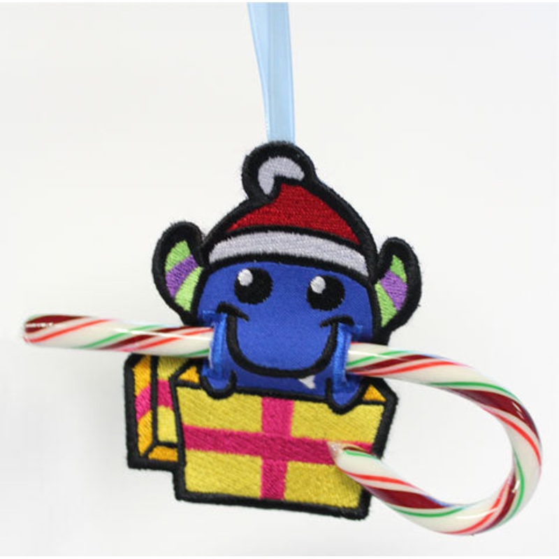 Merry Monster (In the Hoop)|3.9″ x 2.99″ / 99mm x 76mm
