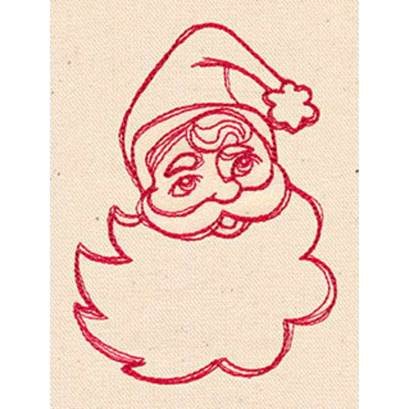 Sweet Santa 1|3.39″ x 2.48″ / 86mm x 63mm