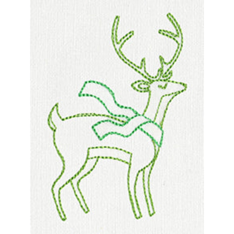 Christmas Cheer – Reindeer|3.54″ x 2.4″ / 90mm x 61mm