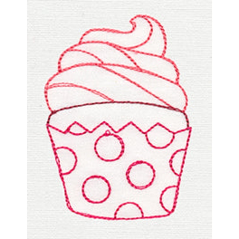 Christmas Sweets – Cupcake|3.11″ x 2.24″ / 79mm x 57mm
