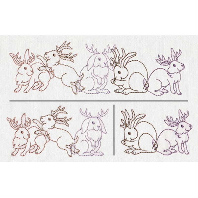 Creature Feature – Jackalope Border (Split)