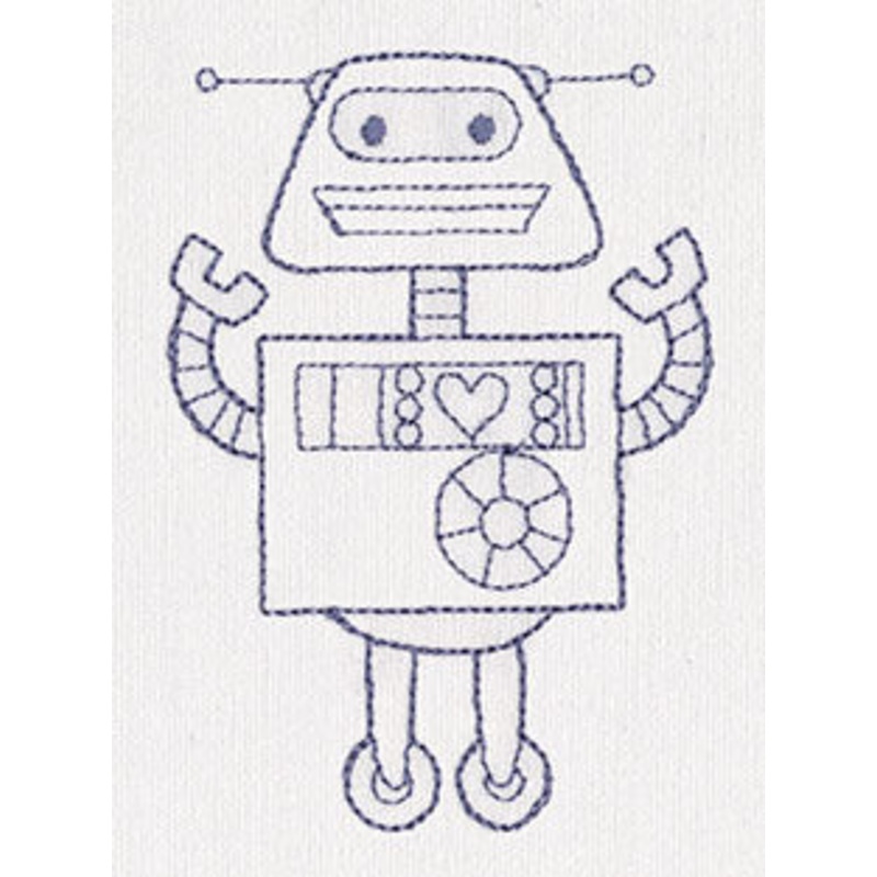 Creature Feature – Robot 3|3.86″ x 2.72″ / 98mm x 69mm