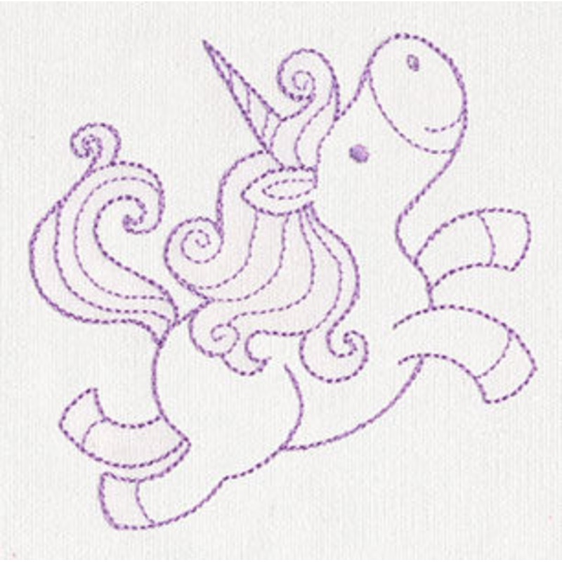 Creature Feature – Unicorn 1|3.74″ x 3.86″ / 95mm x 98mm