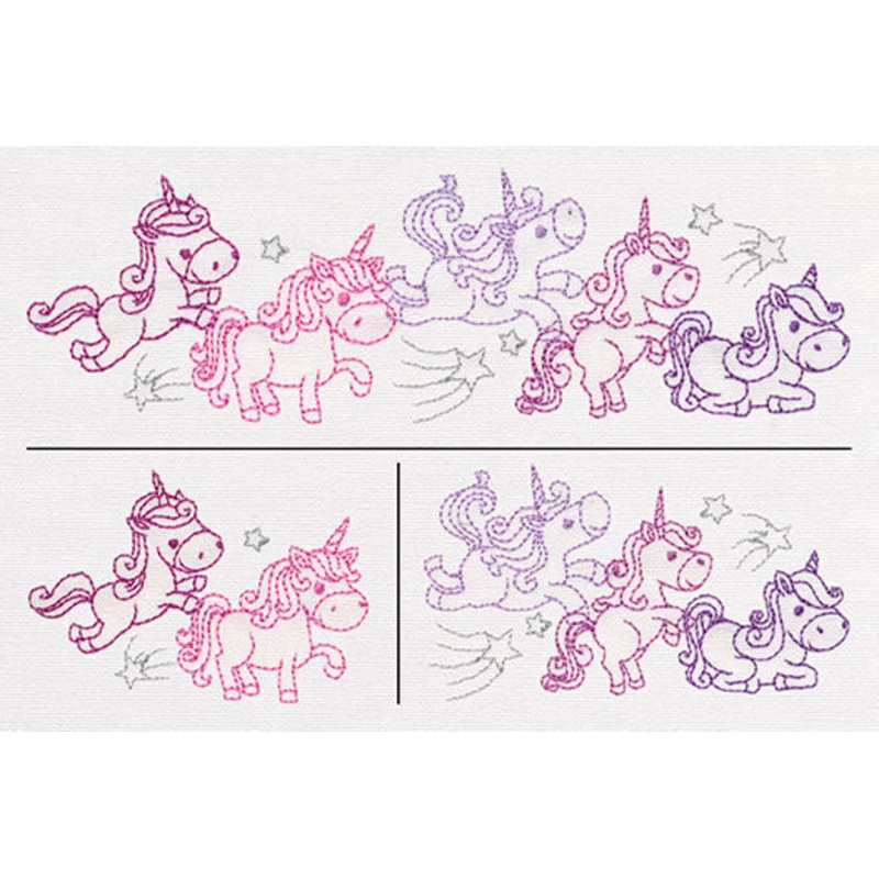Creature Feature – Unicorn Border (Split)