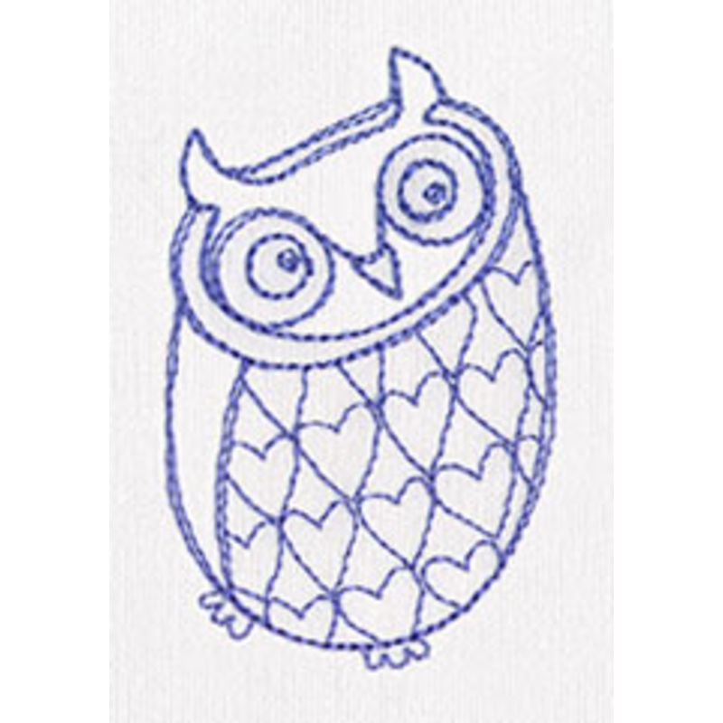 Hoot Owl 4|2.91″ x 1.81″ / 74mm x 46mm