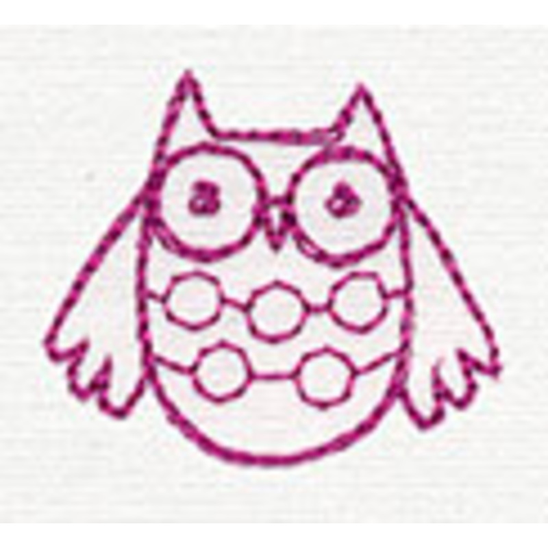 Hoot Owl 5|1.22″ x 1.42″ / 31mm x 36mm