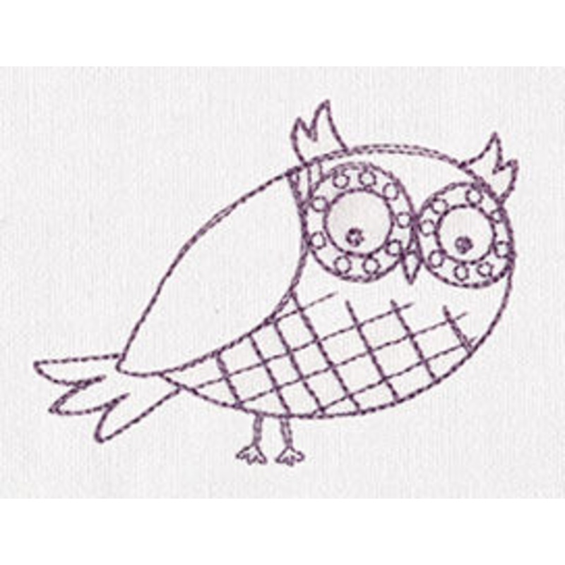 Hoot Owl 6|2.48″ x 3.27″ / 63mm x 83mm