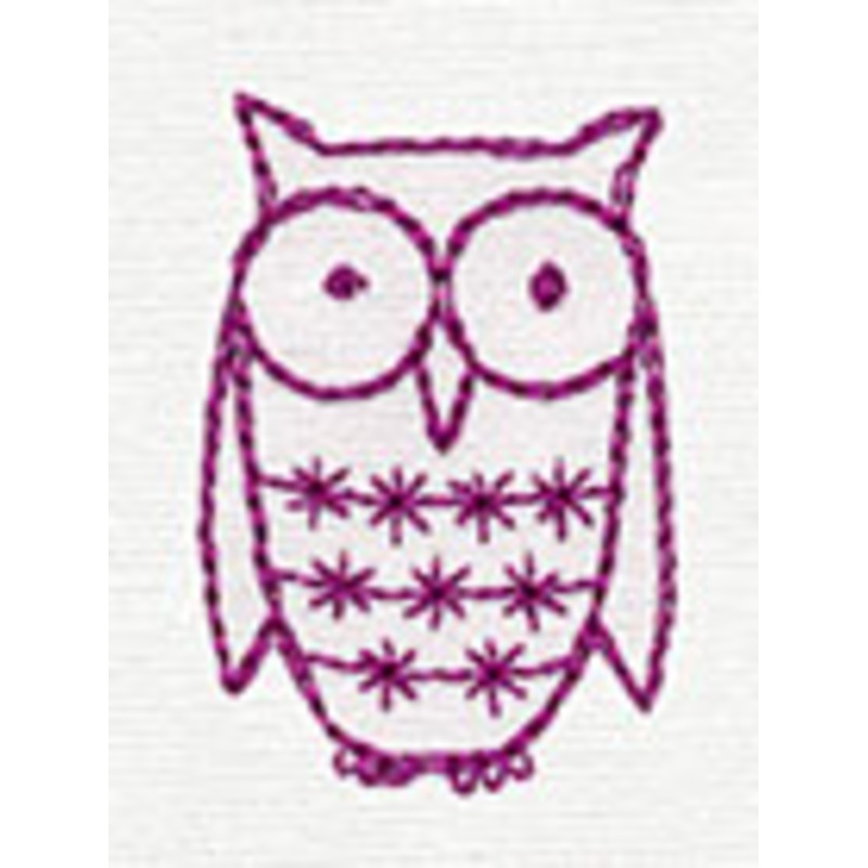 Hoot Owl 7|1.57″ x 1.02″ / 40mm x 26mm