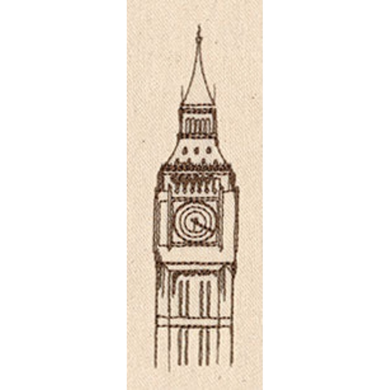 Passport to England – Big Ben|3.86″ x 0.94″ / 98mm x 24mm