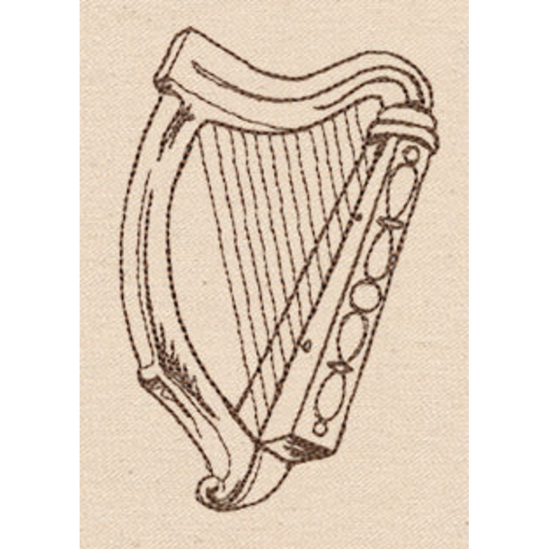 Passport to Ireland – Harp|3.86″ x 2.56″ / 98mm x 65mm