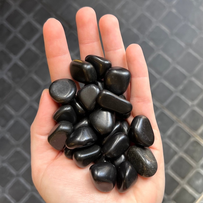 Black Agate – Tumbled