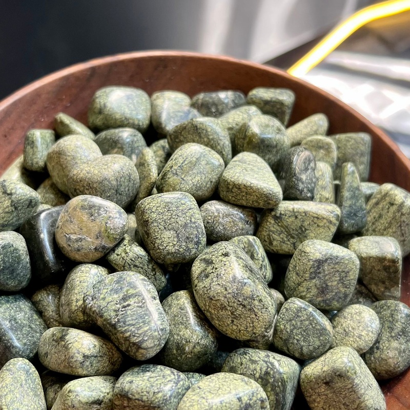 Green Lace Agate – Tumbled|4947