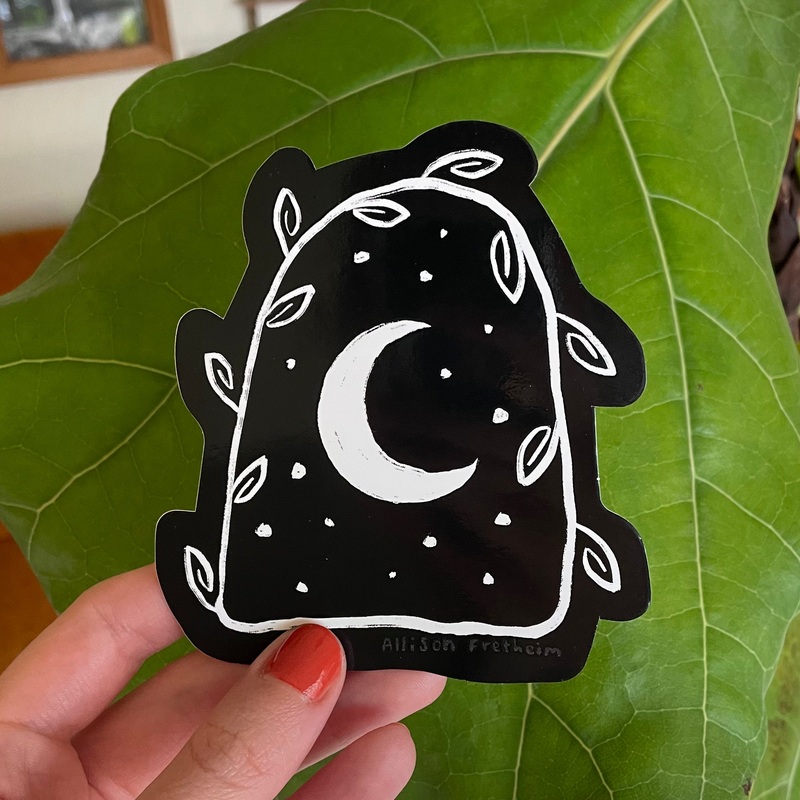 Moon Arch Sticker