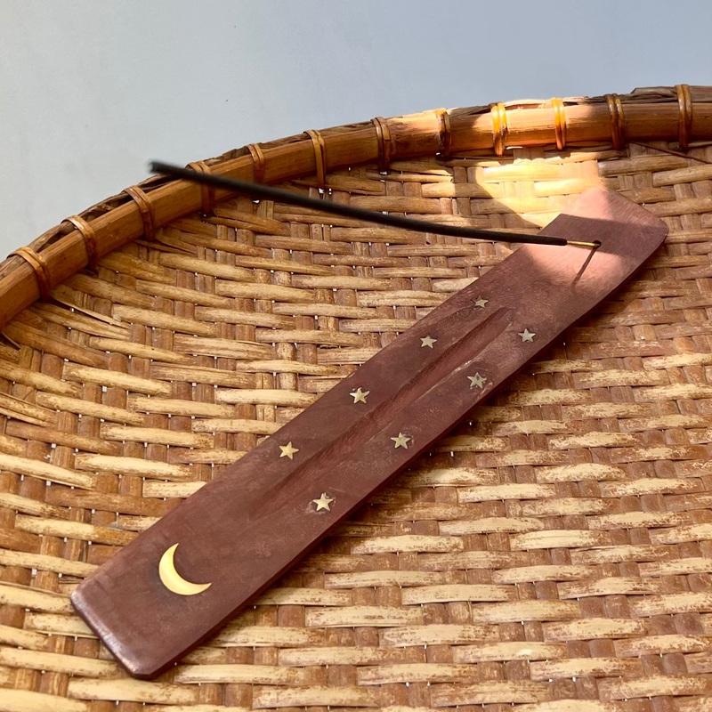 Wooden Incense Stick Holders|moon & stars|assorted design