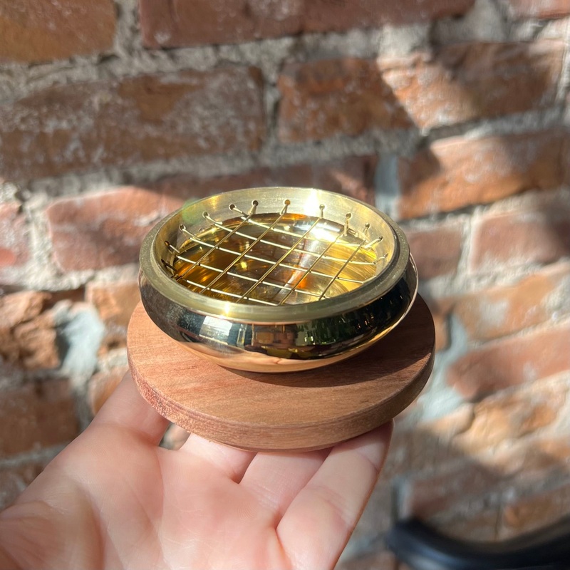 Brass Charcoal Burner