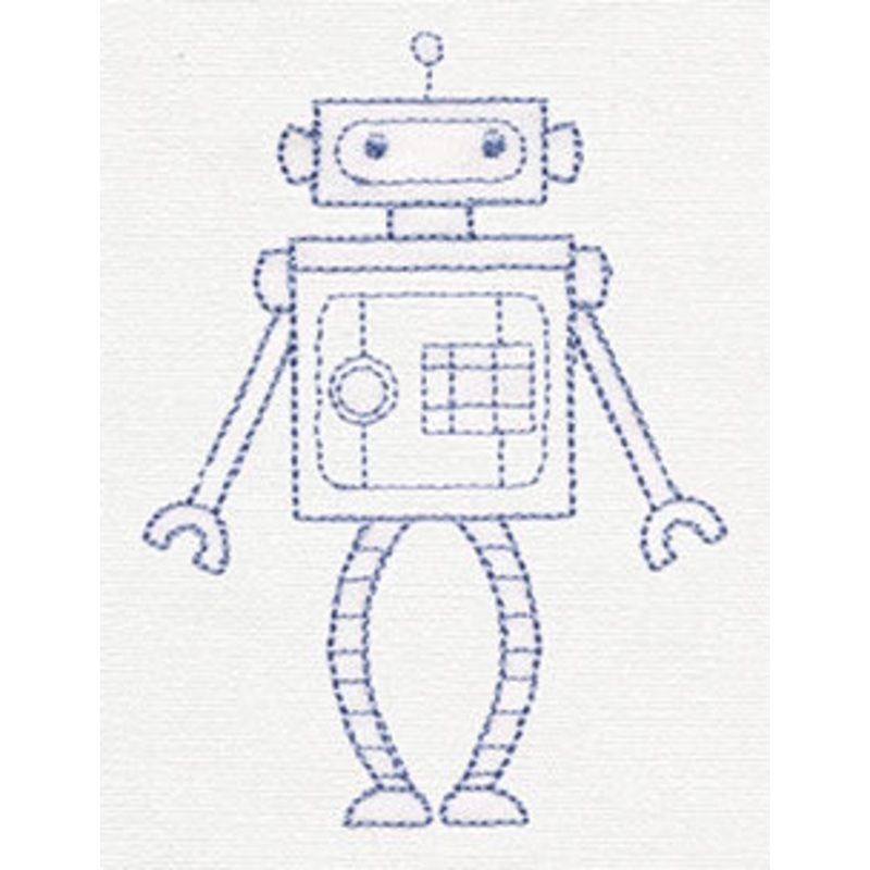 Creature Feature – Robot 4|3.86″ x 2.87″ / 98mm x 73mm