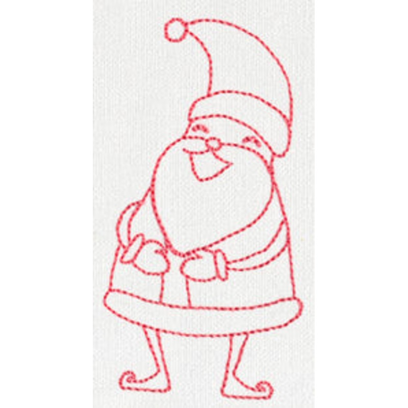 Dancing Santa 2|3.86″ x 2.01″ / 98mm x 51mm
