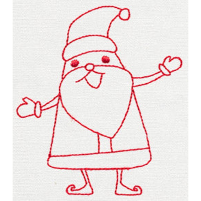 Dancing Santa 3|3.86″ x 3.39″ / 98mm x 86mm