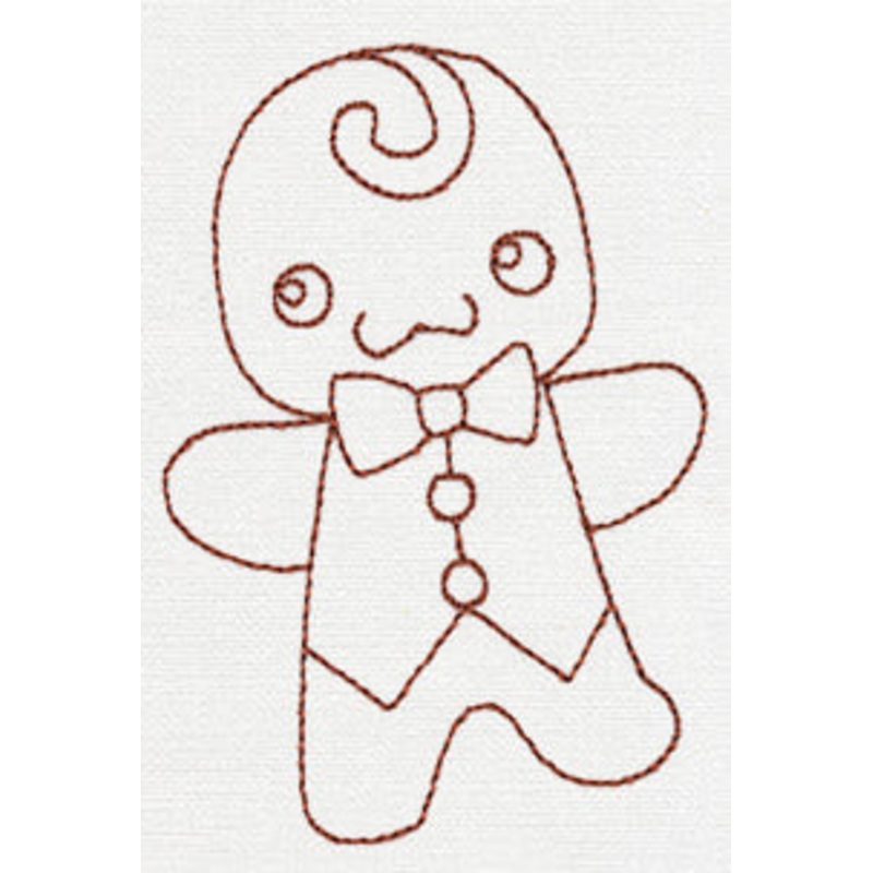 Gingerbread Kid 1|3.86″ x 2.68″ / 98mm x 68mm