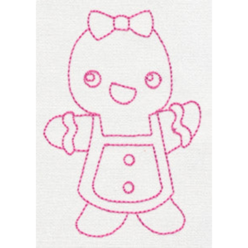 Gingerbread Kid 2|3.86″ x 2.64″ / 98mm x 67mm