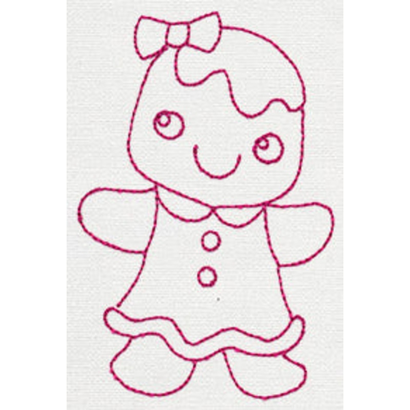Gingerbread Kid 4|3.86″ x 2.56″ / 98mm x 65mm