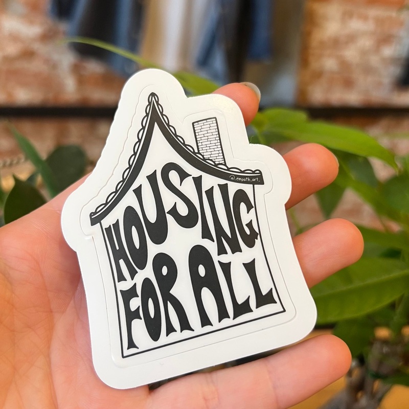 Housing For All Sticker
