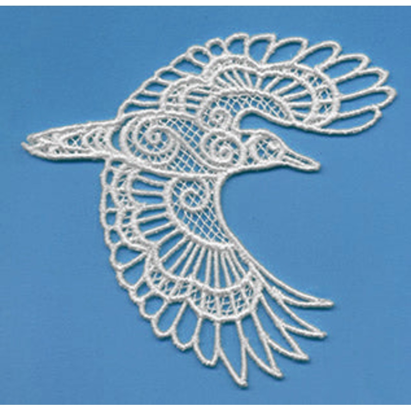 Lacewing – Woodpecker (Lace)|3.9″ x 3.7″ / 99mm x 94mm