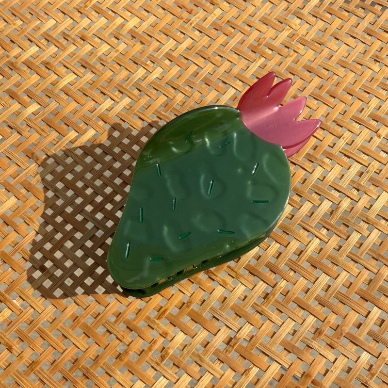 Nopal Succulent Cactus Hair Claw