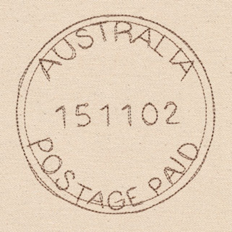Passport to Australia – Stamp|3.86″ x 3.86″ / 98mm x 98mm