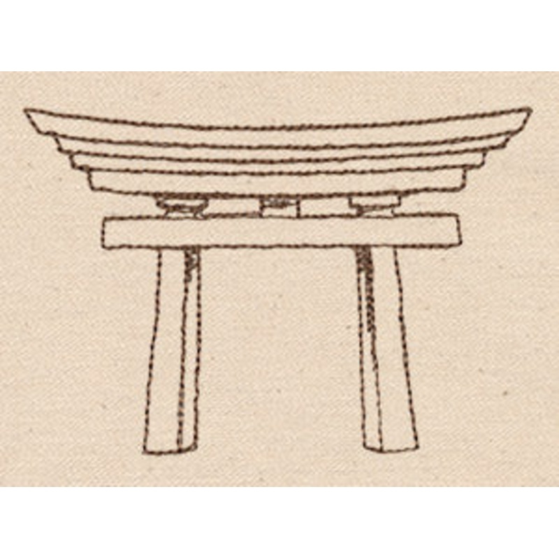 Passport to Japan – Torii|2.6″ x 3.86″ / 66mm x 98mm