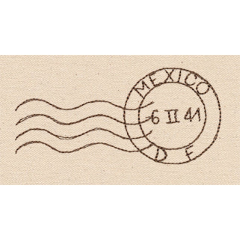 Passport to Mexico – Postmark|1.81″ x 3.86″ / 46mm x 98mm